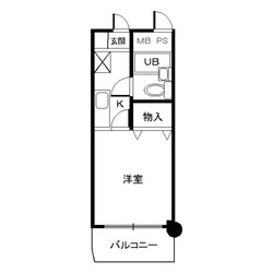 クレストJ塚口の物件間取画像